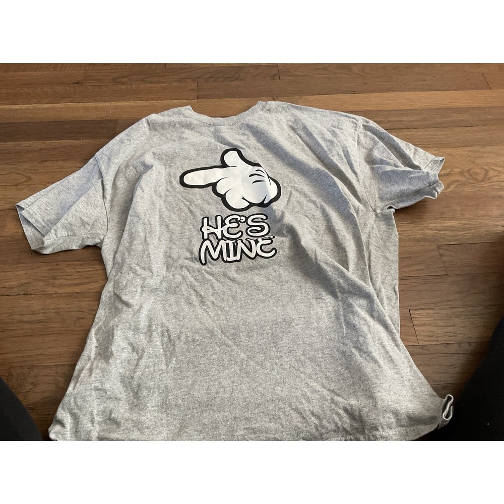 He's Mine Short Sleeve Tshirt Size XL
